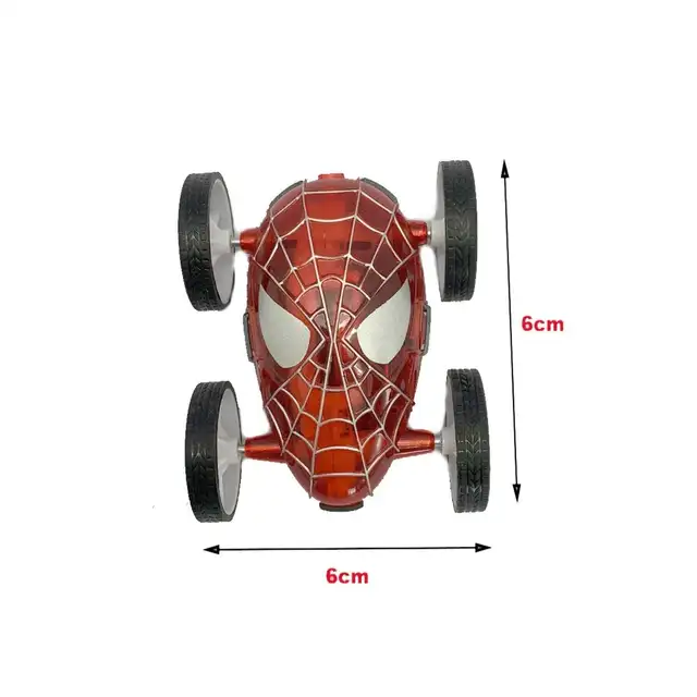 Pack of 2 Friction Power Spiderman AND Doremon Car for Kids