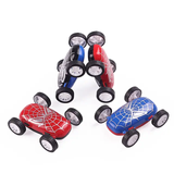 Pack of 2 Friction Power Spiderman AND Doremon Car for Kids