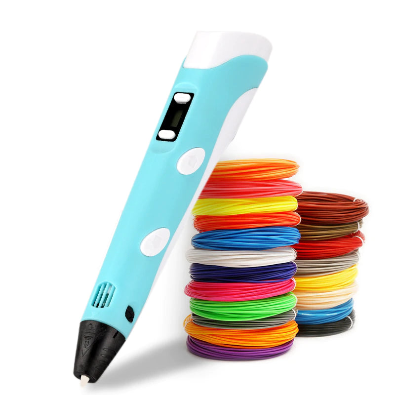 3D Pen 3D Printing Pen PLA Drawing Printer Pen LCD Display