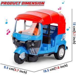 Bump and Go Auto Rickshaw Toy for babies and kids