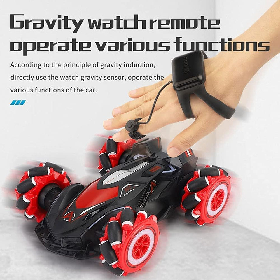 RC Car, Fog Racer Remote Control Car For Kids Racing Hobby Toy With Rear Fog Stream 1:14 4WD Crawler Toy Car Model Vehicle For Boy Girl Adults LED Light Monster Truck