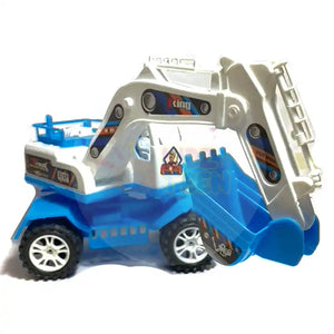 Construction Excavator truck friction toy for kids