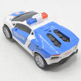 Universal Police Car Rotates 360°, Opens Door Automatically, Lights Music, Car Toy for Kids