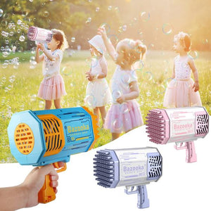 Bazooka Rocket Bubble Gun Exciting Bubbles with Ease