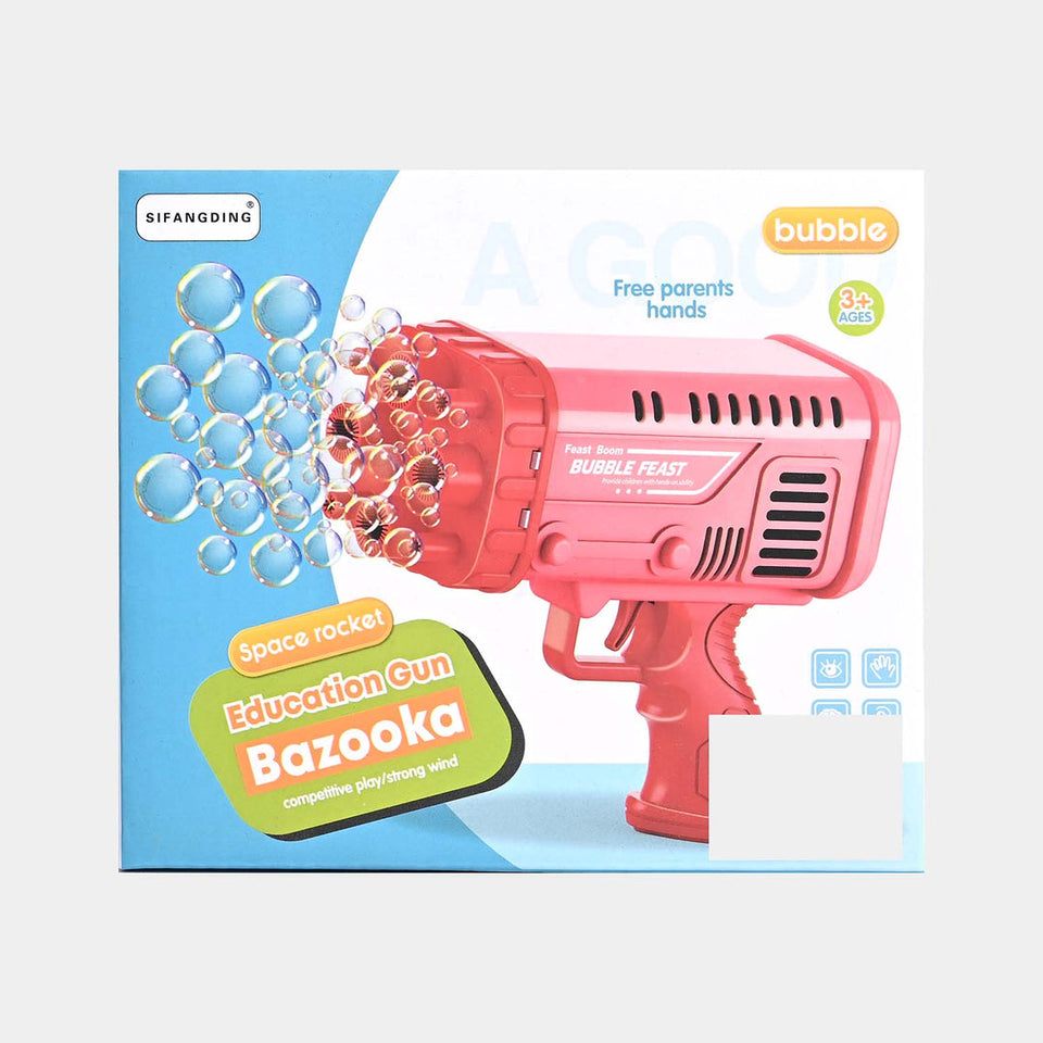 Rocket Bubble Gun Exciting Bubbles with Ease