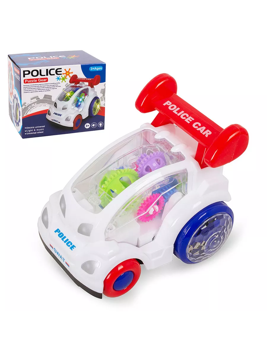 Police Car for kids with lights