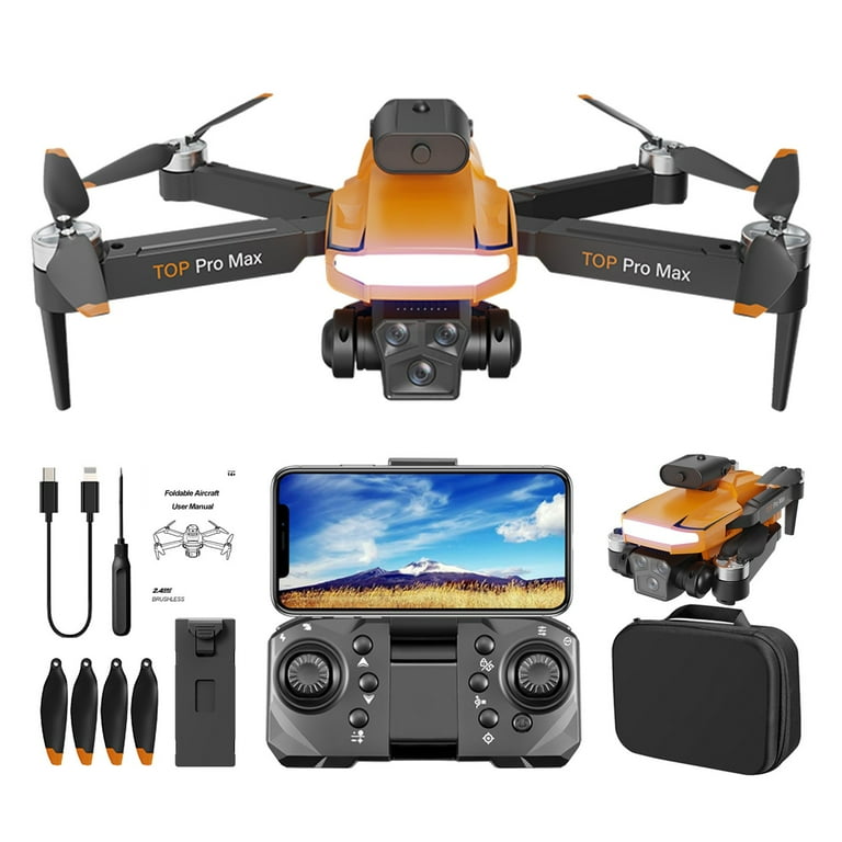 Remote control wifi camera drone Hd camera wifi foldable drone with camera with white angle selfie fpv model p23 pro