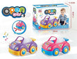 New cartoon cute pull back car toy