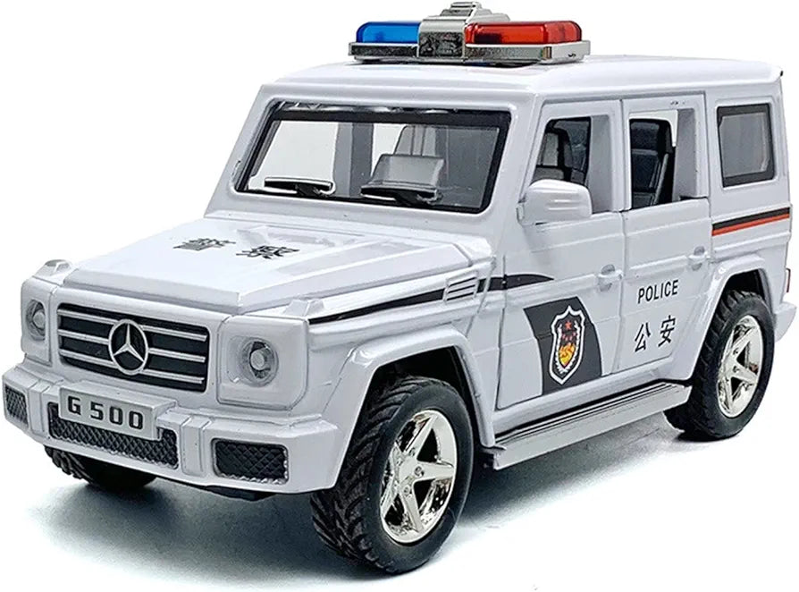 Simulated Fire Fighting Scene Car Mini Pull Back Toy Vehicle Model Wind Up Police Truck Ambulance for Children Boys Gift